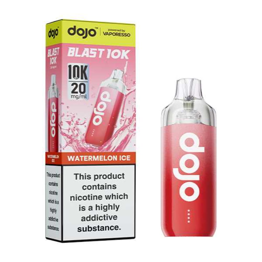 Watermelon Ice Dojo Blast 10k Vape Kit