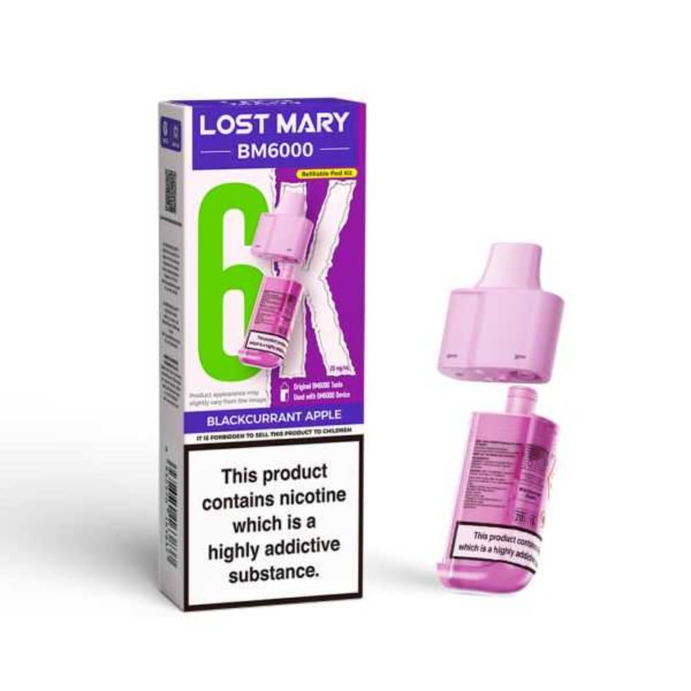 Pink Lemonade Lost Mary Bm6000 Refill Pods