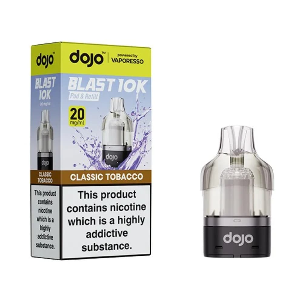 Classic Tobacco Dojo Blast 10K Refill Pods