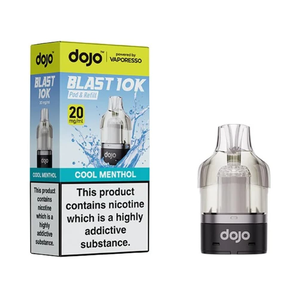 Cool Menthol Dojo Blast 10K Refill Pods