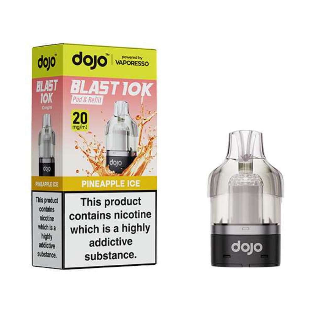 Pineapple Ice Dojo Blast 10K Refill Pods