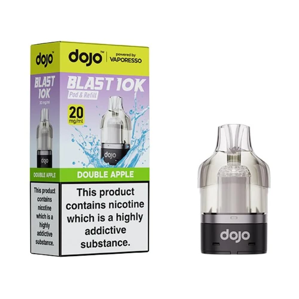 Double Apple Dojo Blast 10K Refill Pods