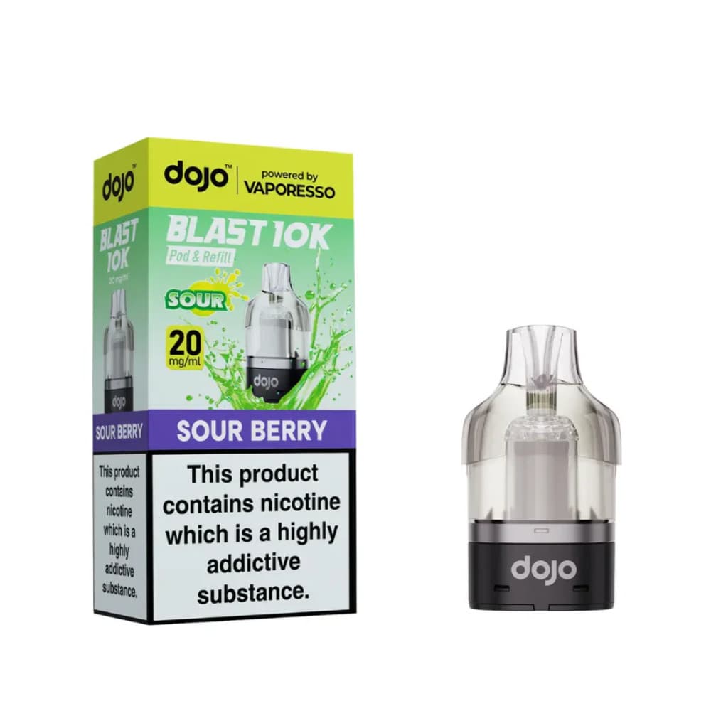 Sour Berry Dojo Blast 10K Refill Pods