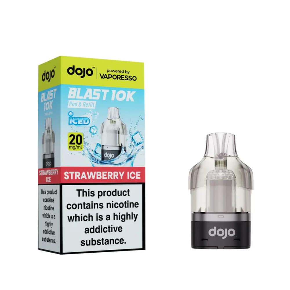 Strawberry Ice Dojo Blast 10K Refill Pods