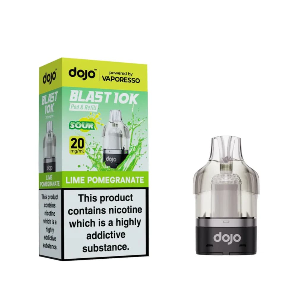 Lime Pomegranate Dojo Blast 10K Refill Pods