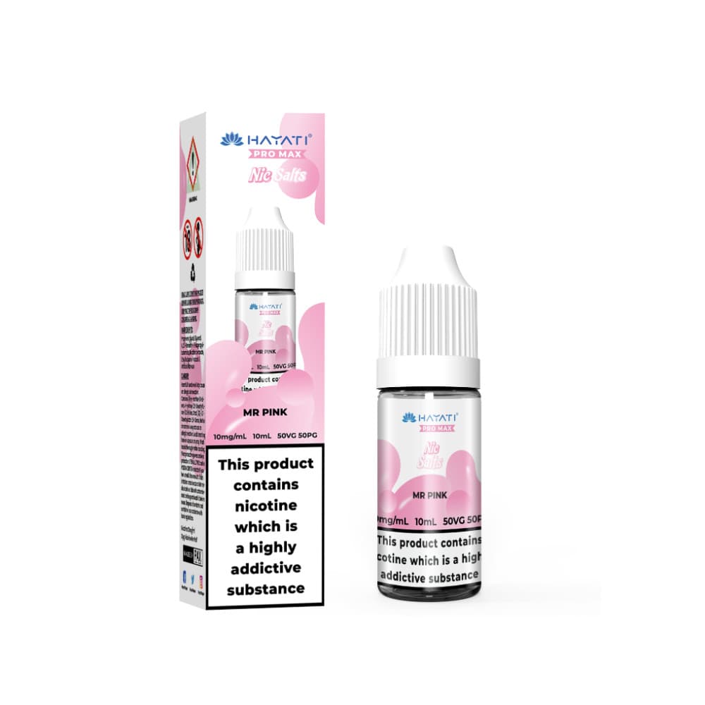 Mr Pink / 10mg Hayati Pro Max Nic Salts E-Liquids 10ml