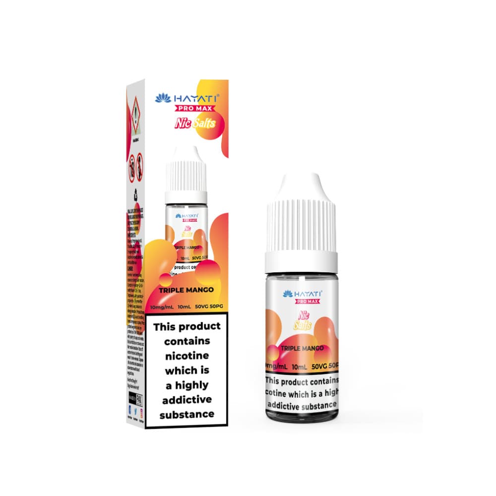 Triple Mango / 10mg Hayati Pro Max Nic Salts E-Liquids 10ml