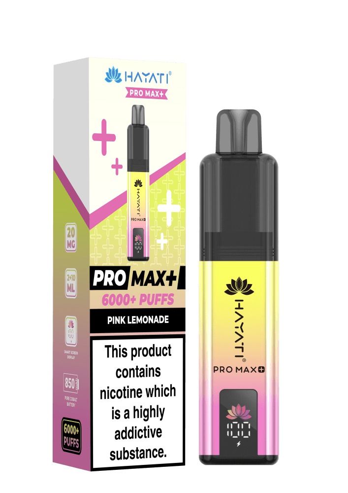 Pink Lemonade Hayati Pro Max Plus 6000 Vape Kit
