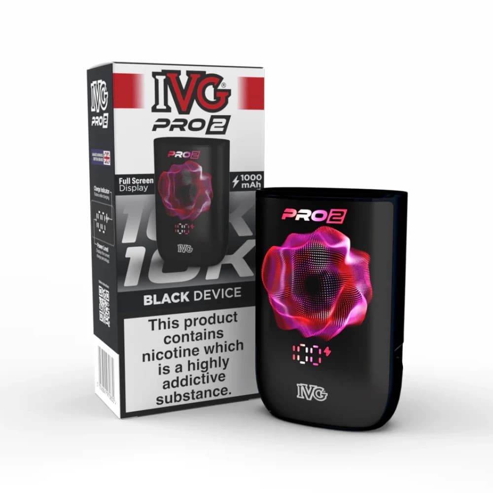 Black IVG Pro 2 Vape Pod Kit