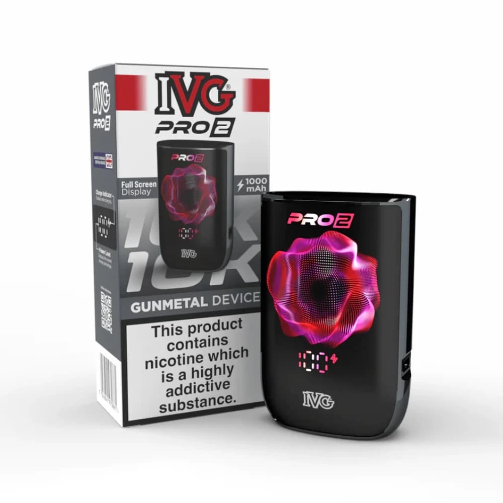 Gunmetal IVG Pro 2 Vape Pod Kit
