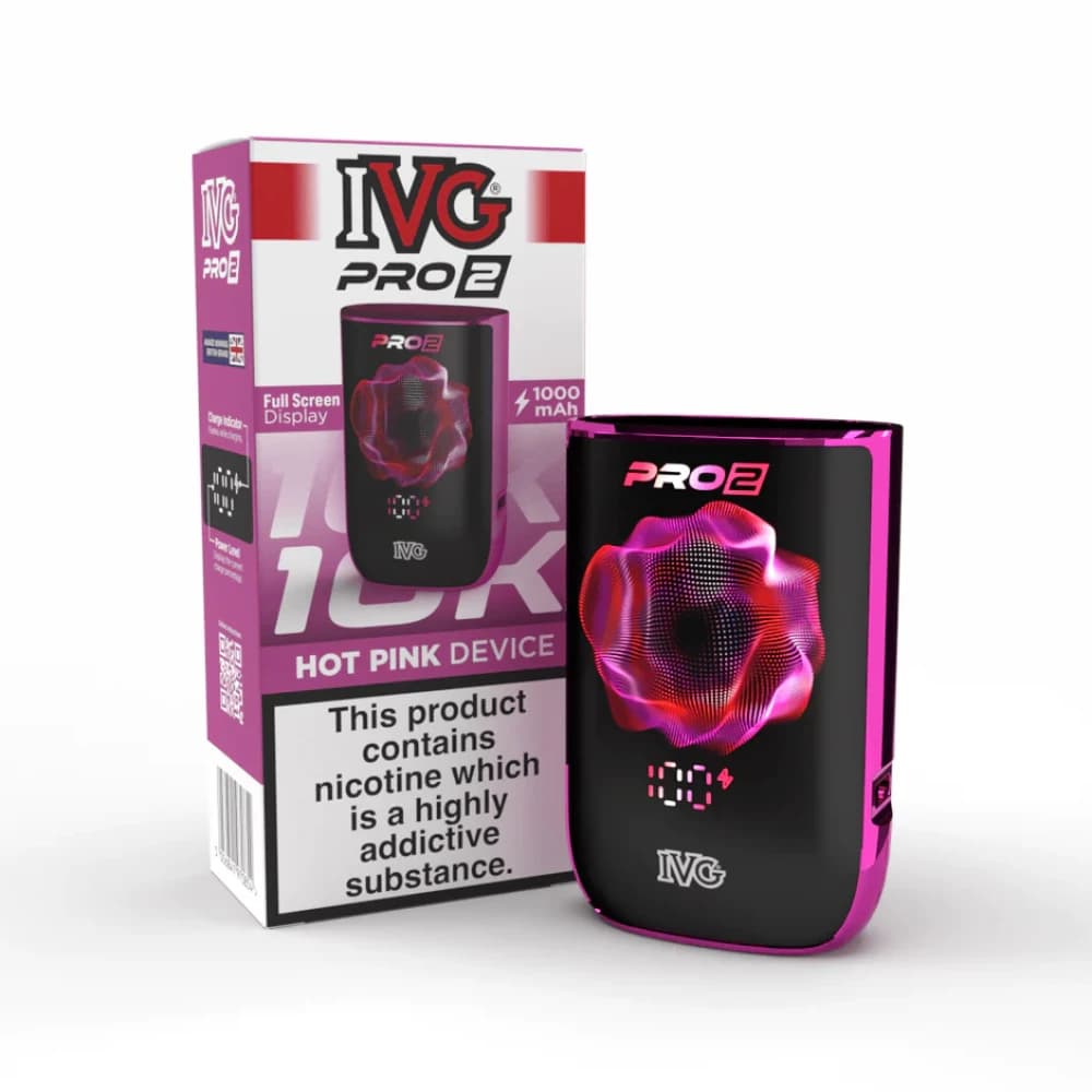Hot Pink IVG Pro 2 Vape Pod Kit