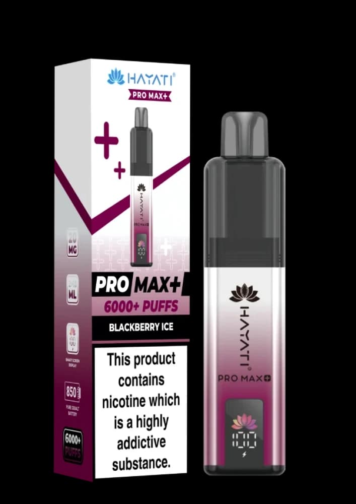 Blackberry Ice Hayati Pro Max Plus 6000 Vape Kit