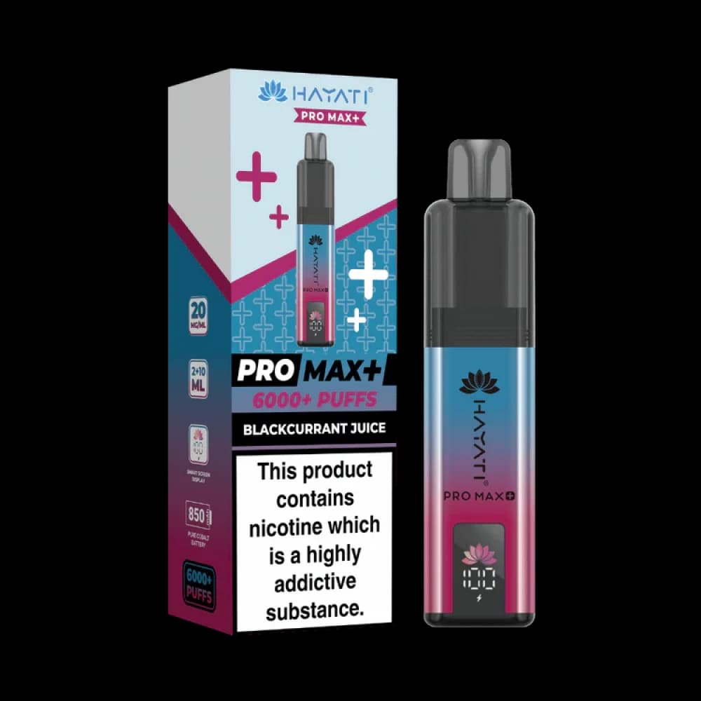 Blackcurrant Juice Hayati Pro Max Plus 6000 Vape Kit