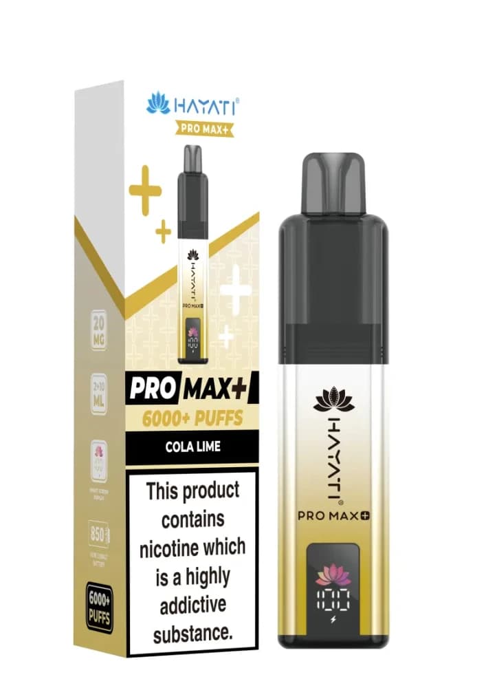 Cola Lime Hayati Pro Max Plus 6000 Vape Kit