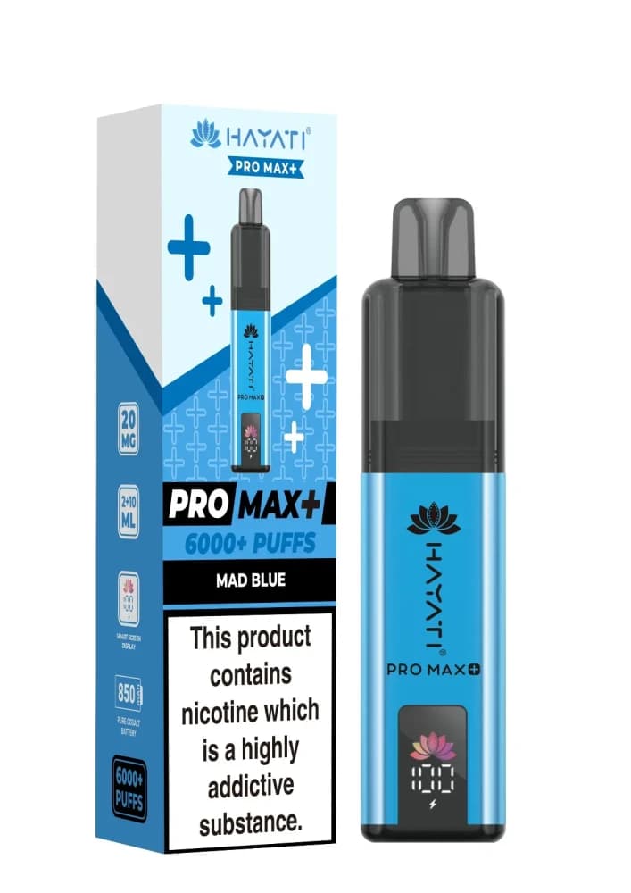 Mad Blue Hayati Pro Max Plus 6000 Vape Kit