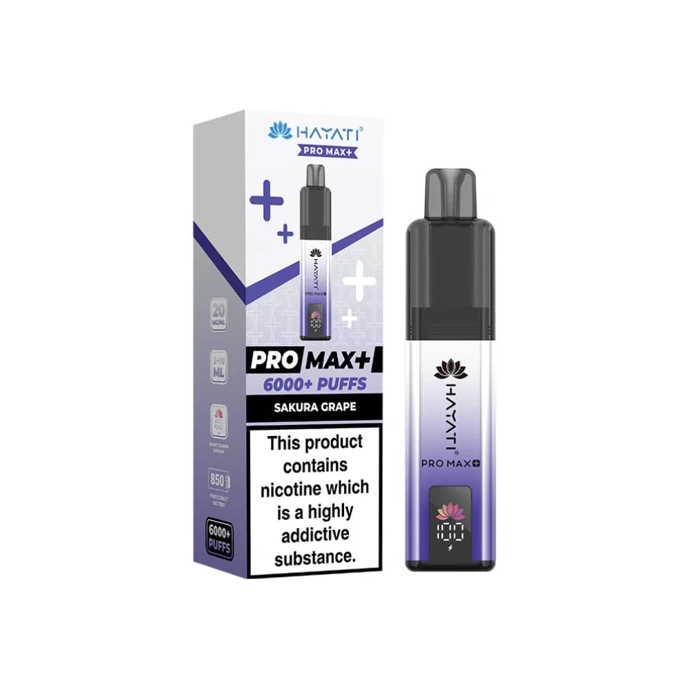 Sakura Grape Hayati Pro Max Plus 6000 Vape Kit