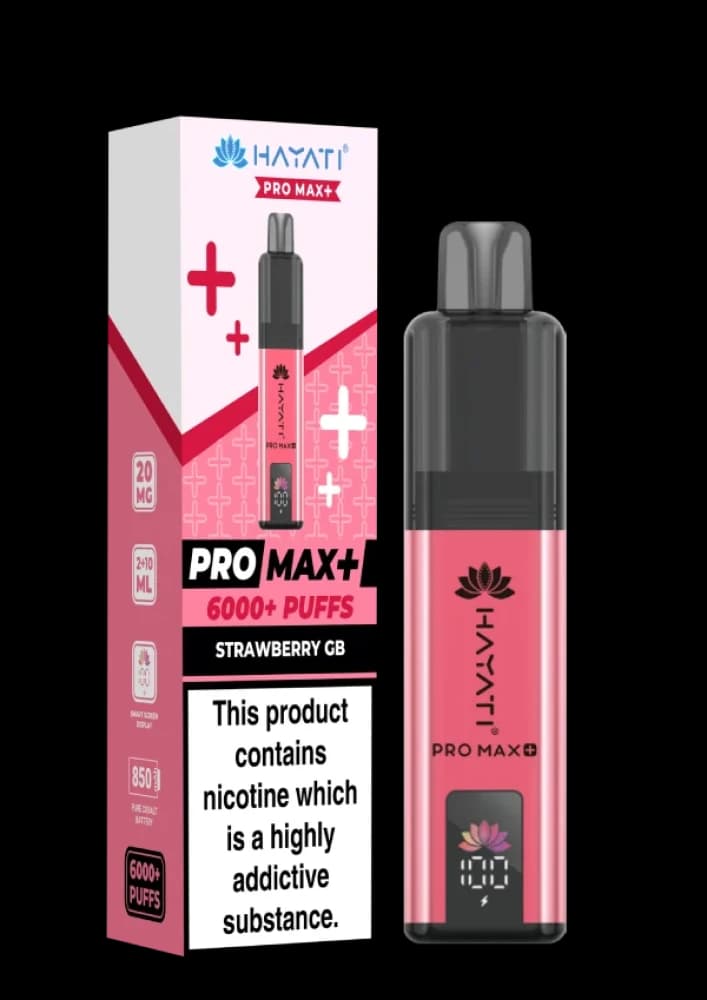Strawberry GB Hayati Pro Max Plus 6000 Vape Kit