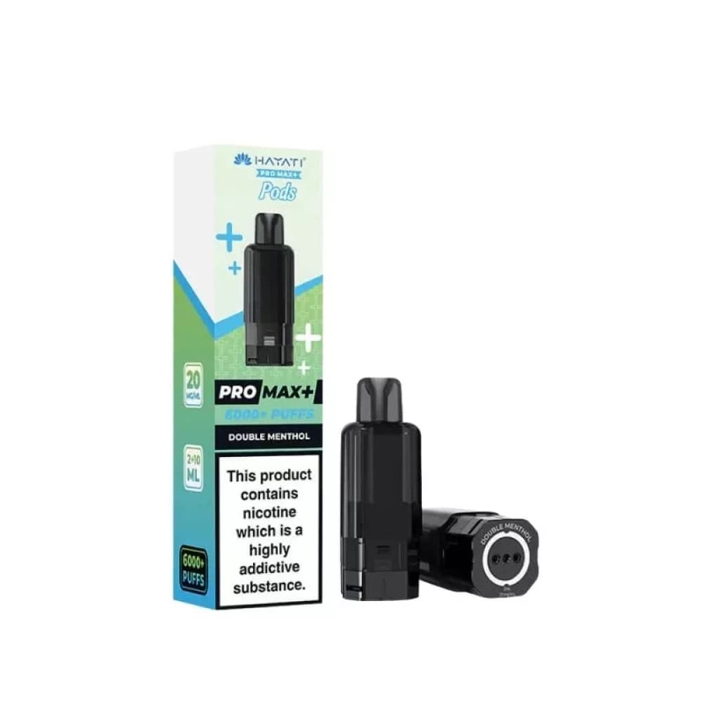 Double Menthol Hayati Pro Max Plus 6000 Vape Kit