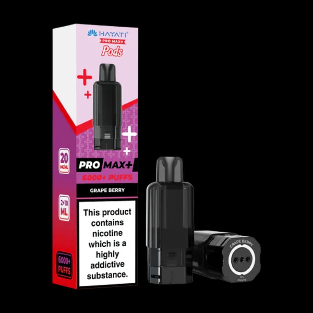 Grape Berry Hayati Pro Max Plus 6000 Vape Kit
