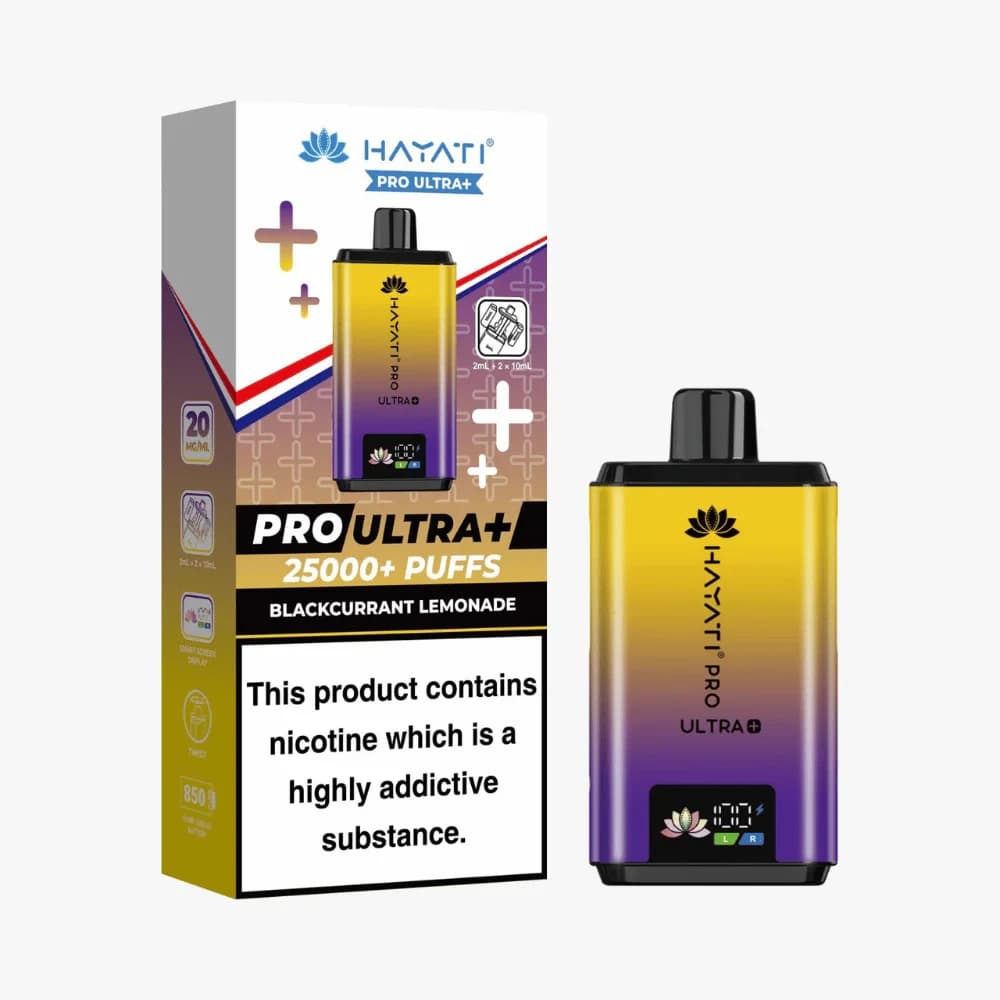 Blackcurrant Lemonade Hayati Pro Ultra Plus 25k Vape Kit