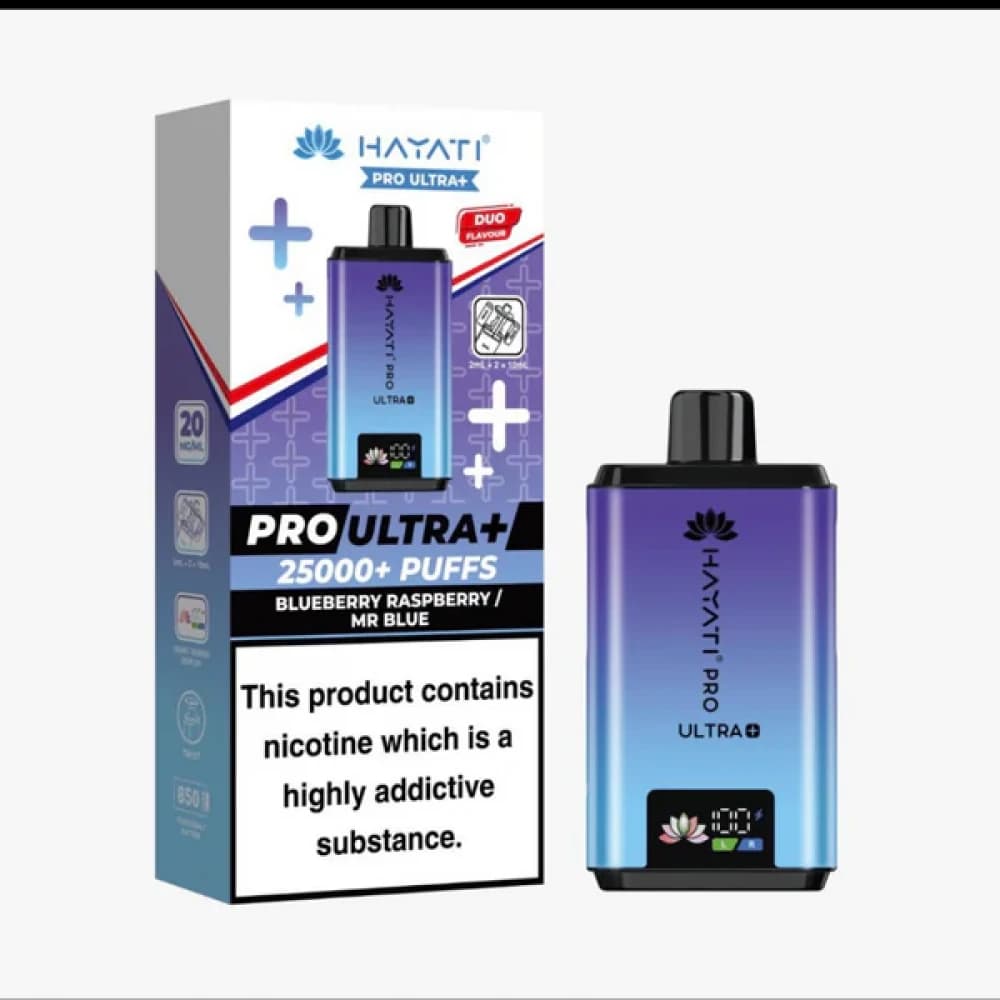 Blue Raspberry/Mr Blue Hayati Pro Ultra Plus 25k Vape Kit