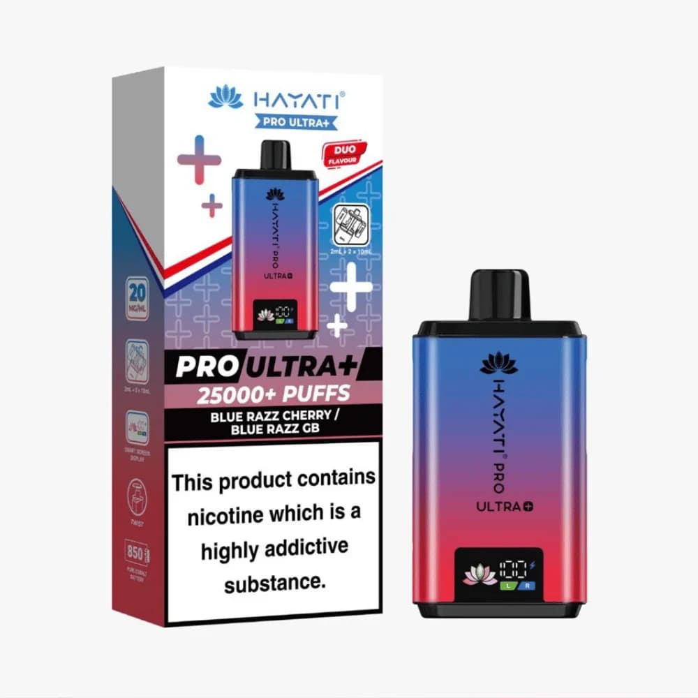 Blue Razz Cherry/Blue Razz GB Hayati Pro Ultra Plus 25k Vape Kit