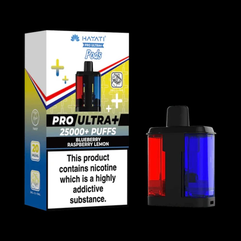 Blueberry Raspberry Lemon Hayati Pro Ultra Plus 25k Vape Kit