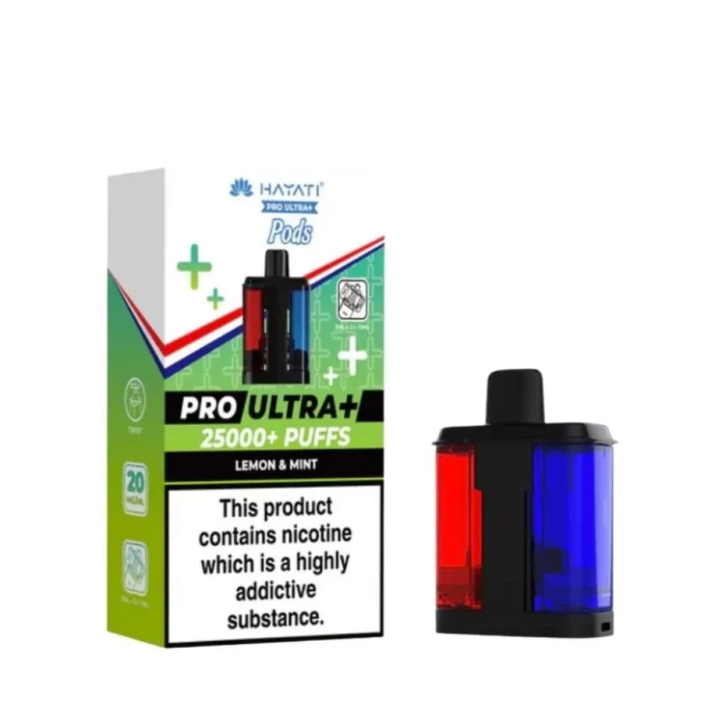 Lemon & Mint Hayati Pro Ultra Plus 25k Vape Kit