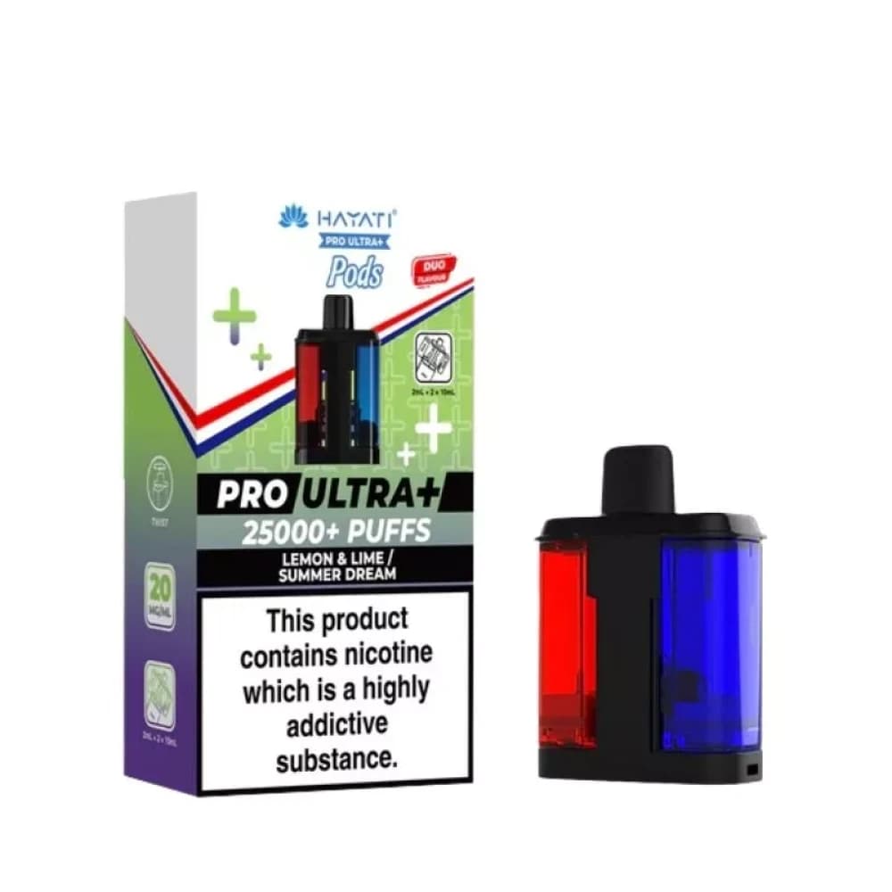 Lemon Lime/Summer Dream Hayati Pro Ultra Plus 25k Vape Kit