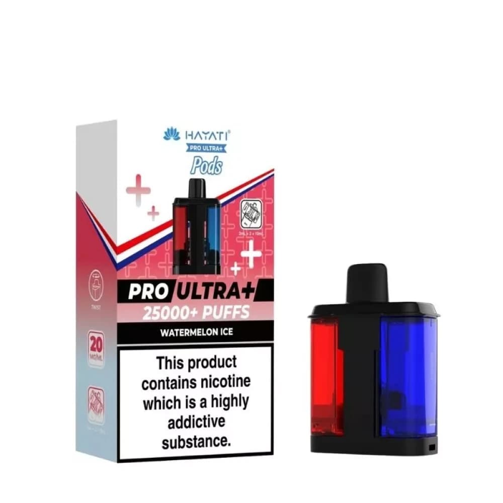 Watermelon Ice Hayati Pro Ultra Plus 25k Vape Kit