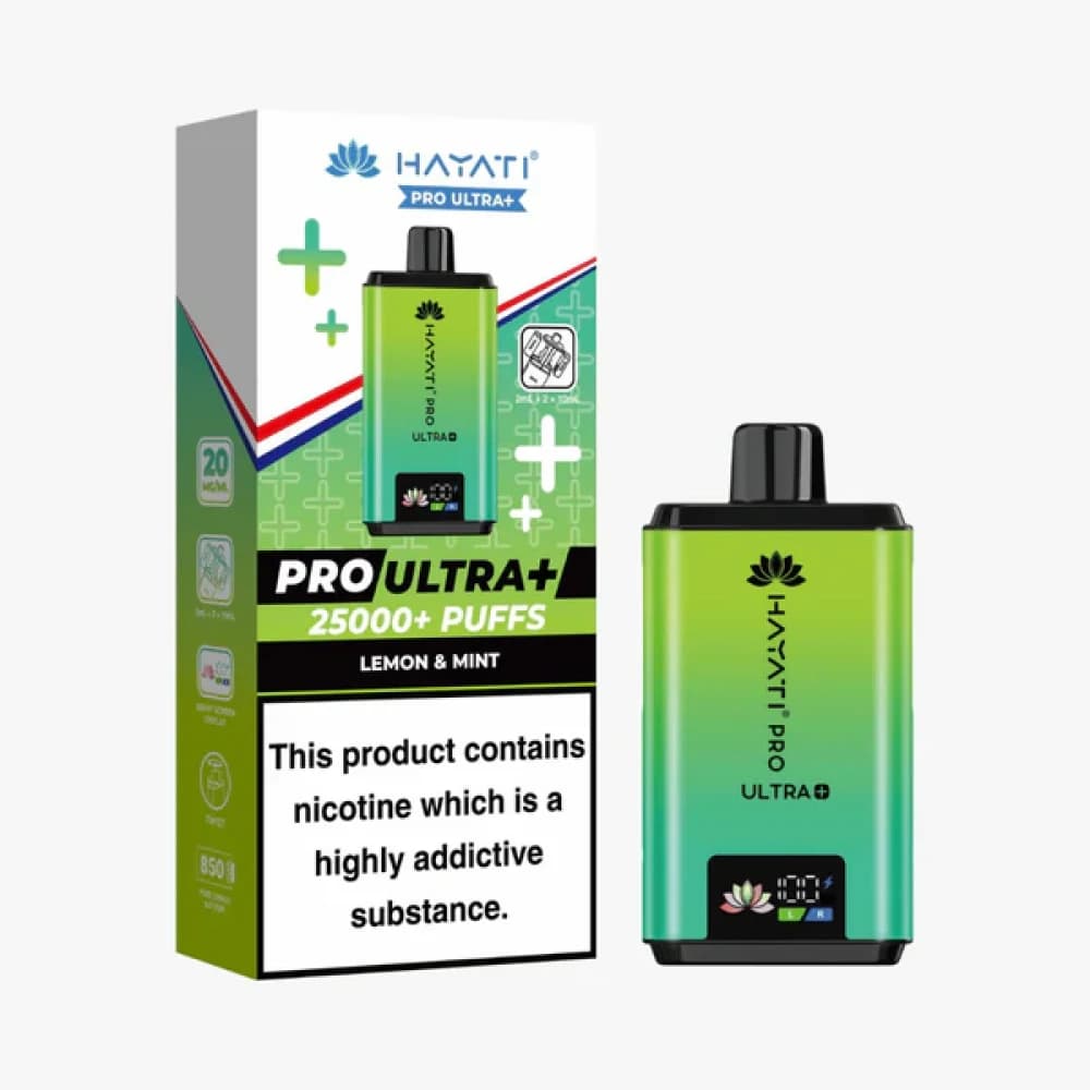 Lemon & Mint Hayati Pro Ultra Plus 25k Vape Kit