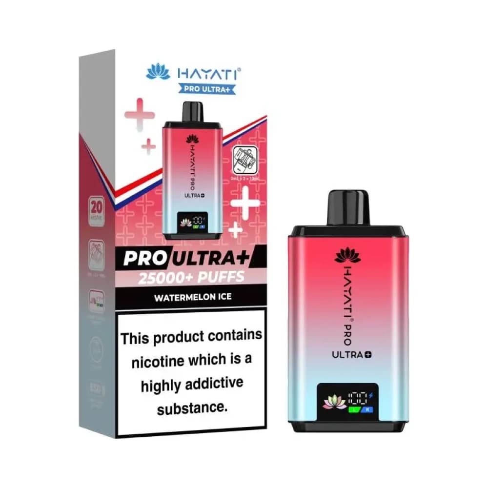 Watermelon Ice Hayati Pro Ultra Plus 25k Vape Kit