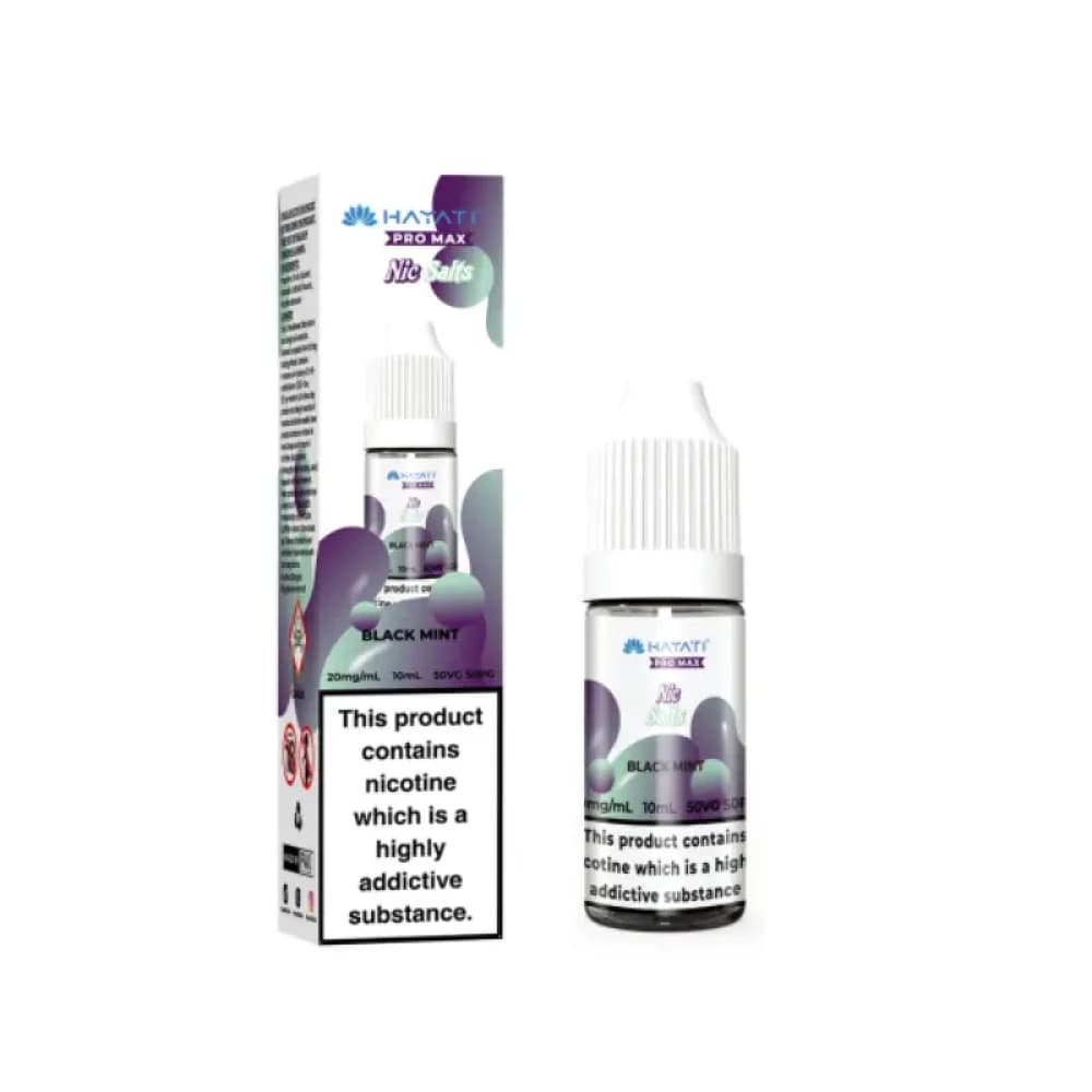 Black Mint / 20mg Hayati Pro Max Nic Salts E-Liquids 10ml