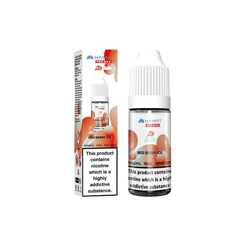 Red Berry Ice / 20mg Hayati Pro Max Nic Salts E-Liquids 10ml