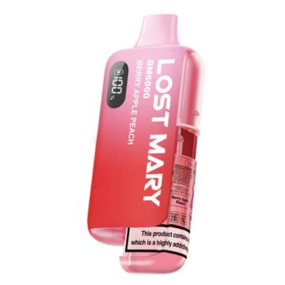 Berry Apple Peach Lost Mary Bm6000 Vape Kit