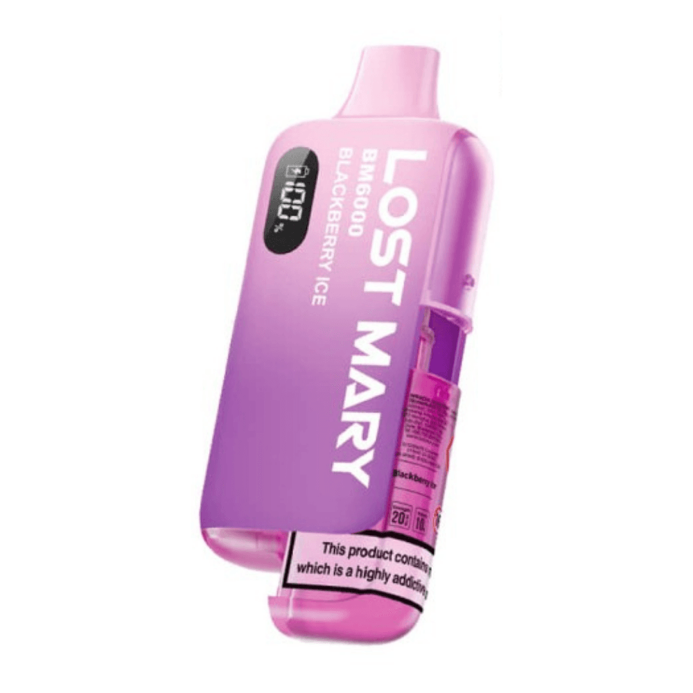 Blackberry Ice Lost Mary Bm6000 Vape Kit