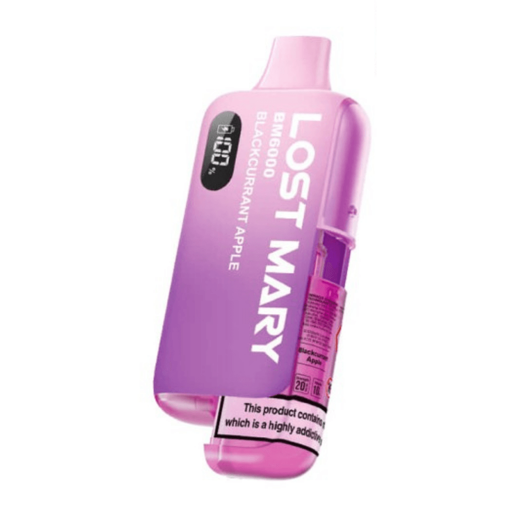 Blackcurrant Apple Lost Mary Bm6000 Vape Kit