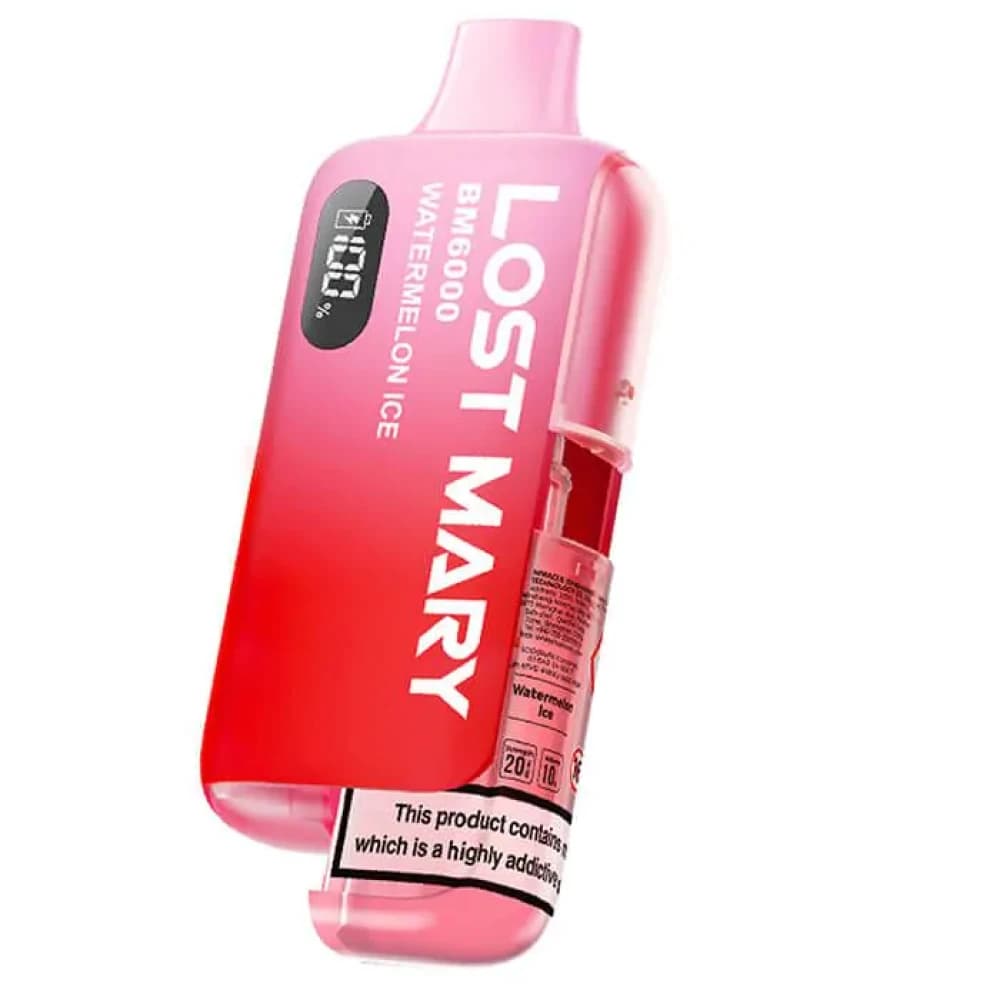 Watermelon Ice Lost Mary Bm6000 Vape Kit