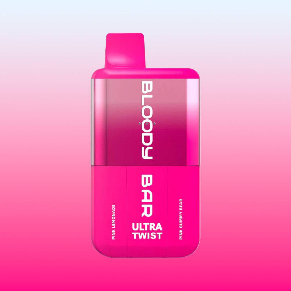 Bloody Bar Ultra Twist 20k - Pink Lemonade / Pink Gummy Bear