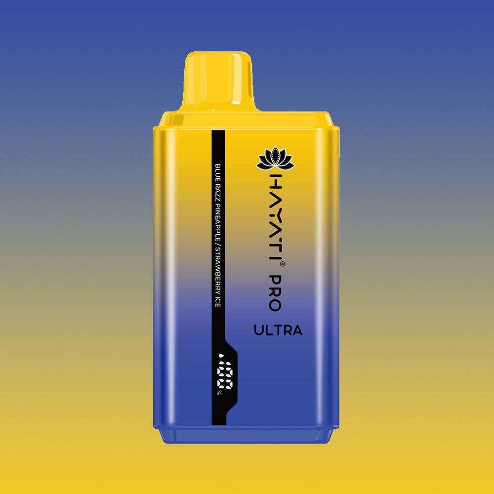 Hayati Pro Ultra 15000 - BLUE RAZZ PINEAPPLE / STRAWBERRY ICE