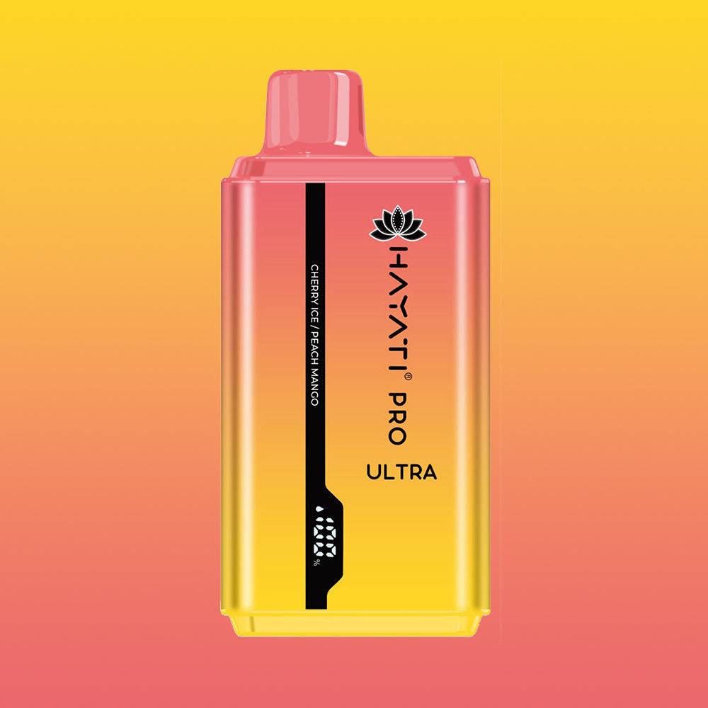 Hayati Pro Ultra 15000 - Cherry Ice / Peach Mango