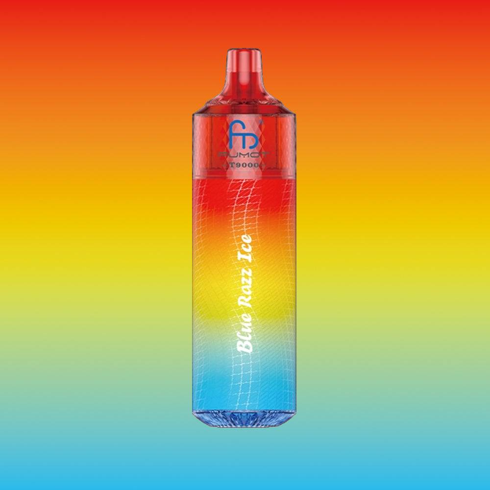 R and M Torando T9000 - Blue Razz Ice