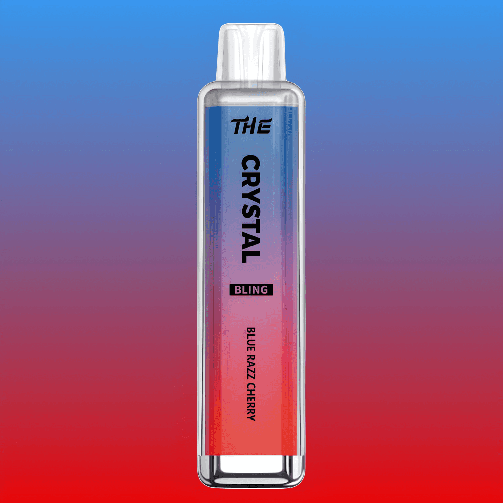 The Crystal Bling 6000 - Blue Razz Cherry - Pack of 10