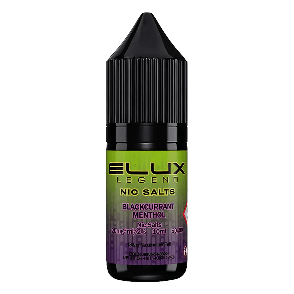 Elux Legend Nic Salt - Blackcurrant Menthol