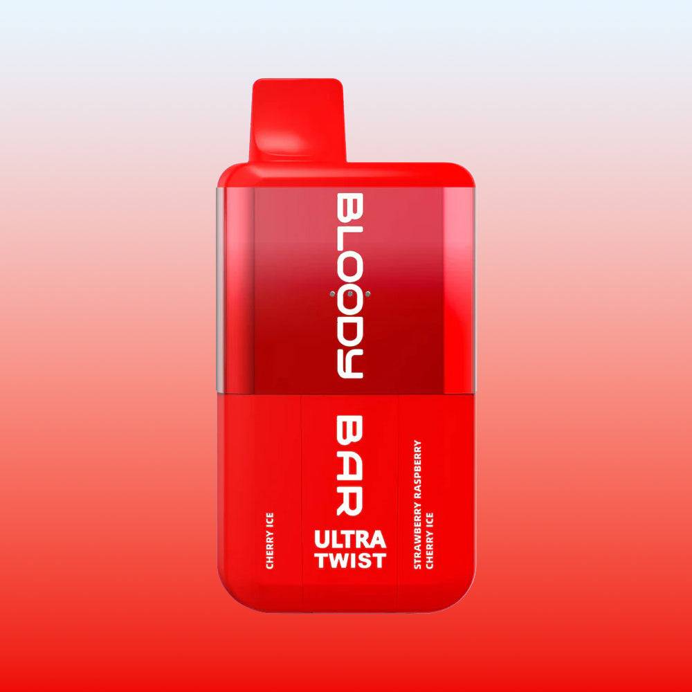 Bloody Bar Ultra Twist 20k - Cherry Ice / Strawberry Raspberry Cherry Ice