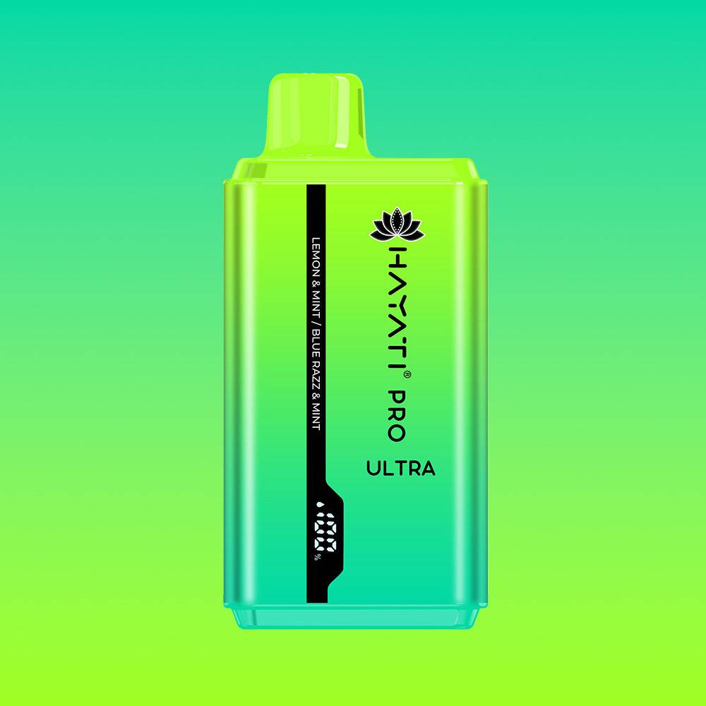 Hayati Pro Ultra 15000 - Lemon & Mint / Blue Razz & Mint
