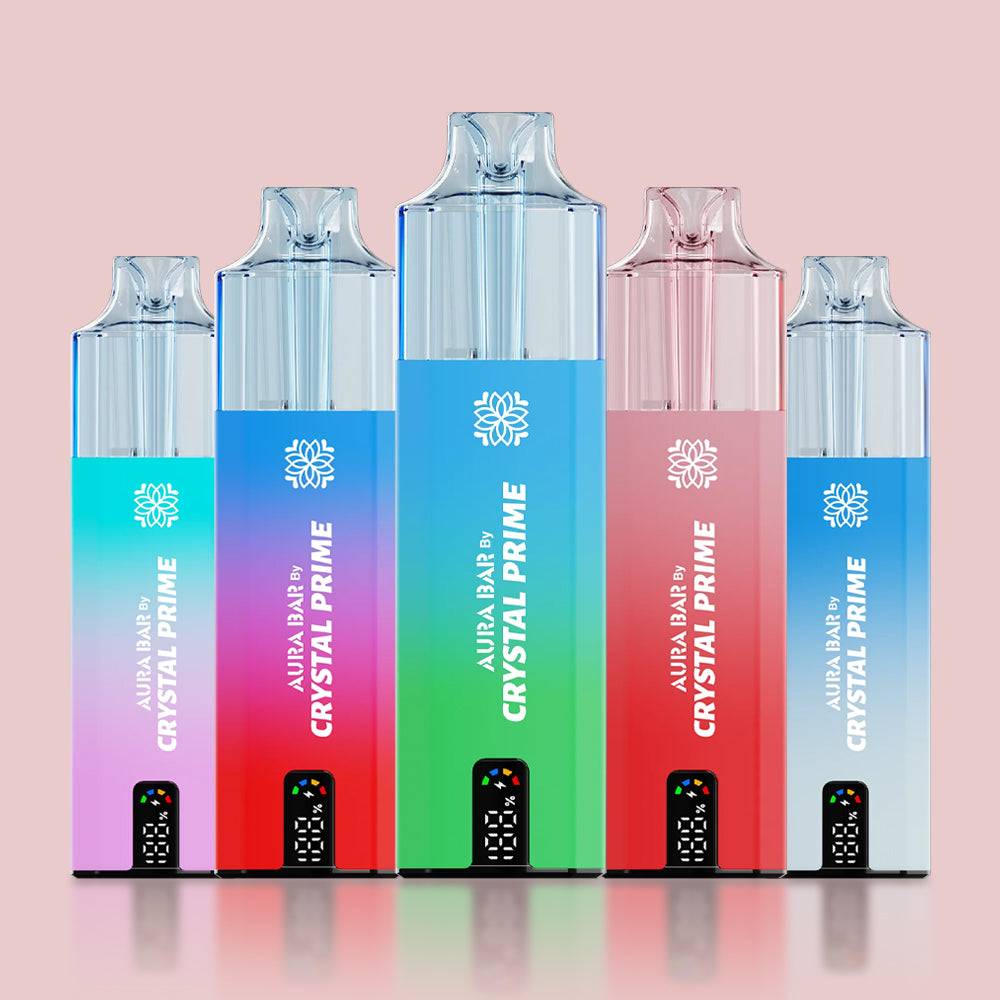 Crystal Prime 10000 - Strawberry Raspberry Cherry Ice