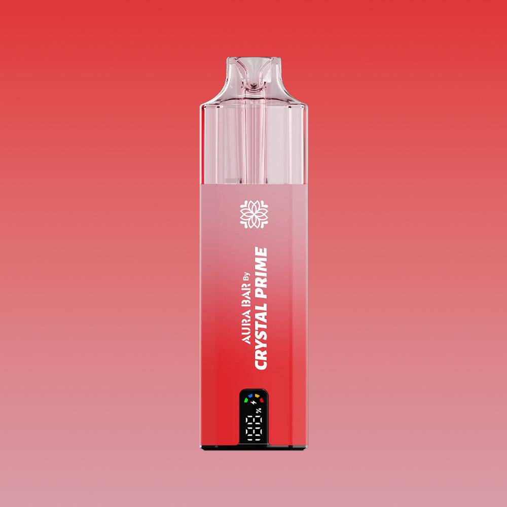 Crystal Prime 10000 - Strawberry Raspberry Ice - Pack Of 5