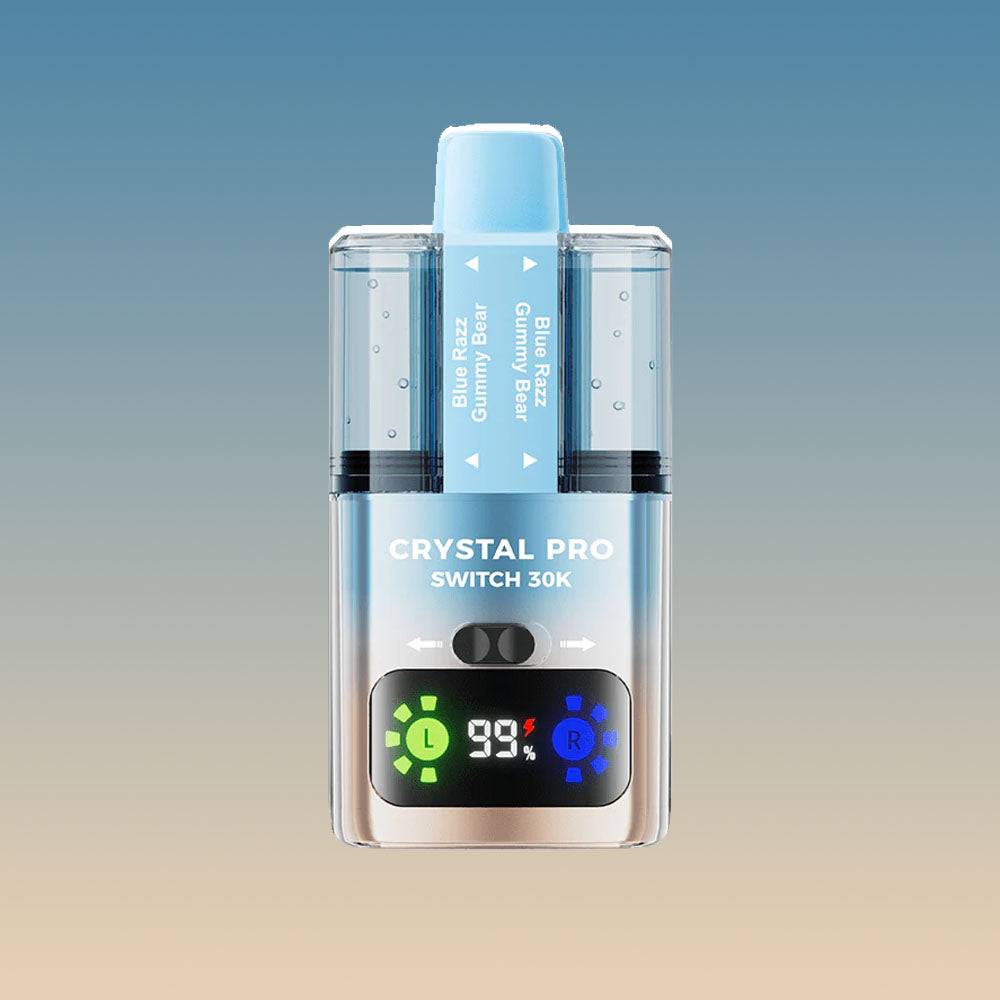 Crystal Pro Switch 30k - Blue Razz Gummy Bear / Blue Razz Gummy Bear