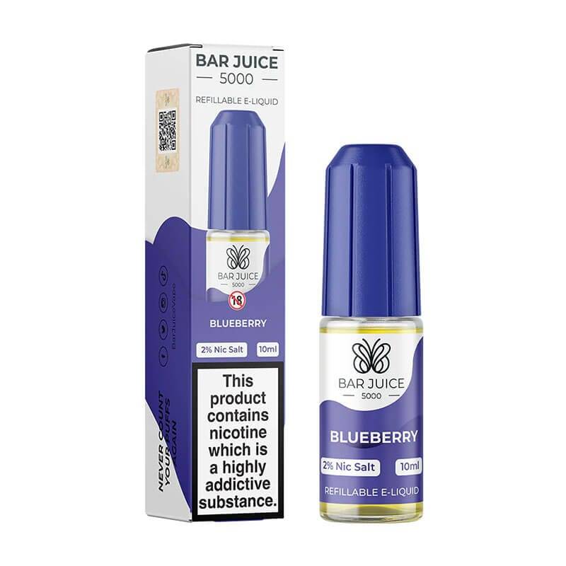 Bar Juice 5000 Nic Salt - Blueberry 20MG
